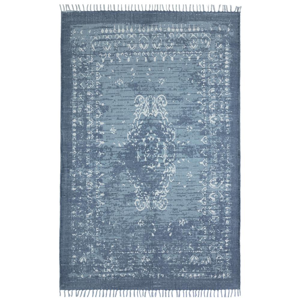 Vintage Wash Blue Grey 5 Ft X 8 Area Rug Vintage Wash Blue Grey 5 Ft X 8 Area Rug