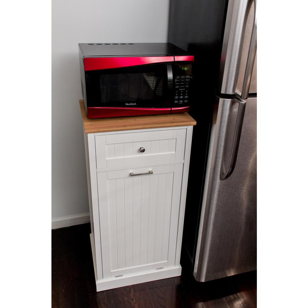 Transitional Pull Out Trash Cans Cabinet Transitional Pull Out Trash Cans Cabinet
