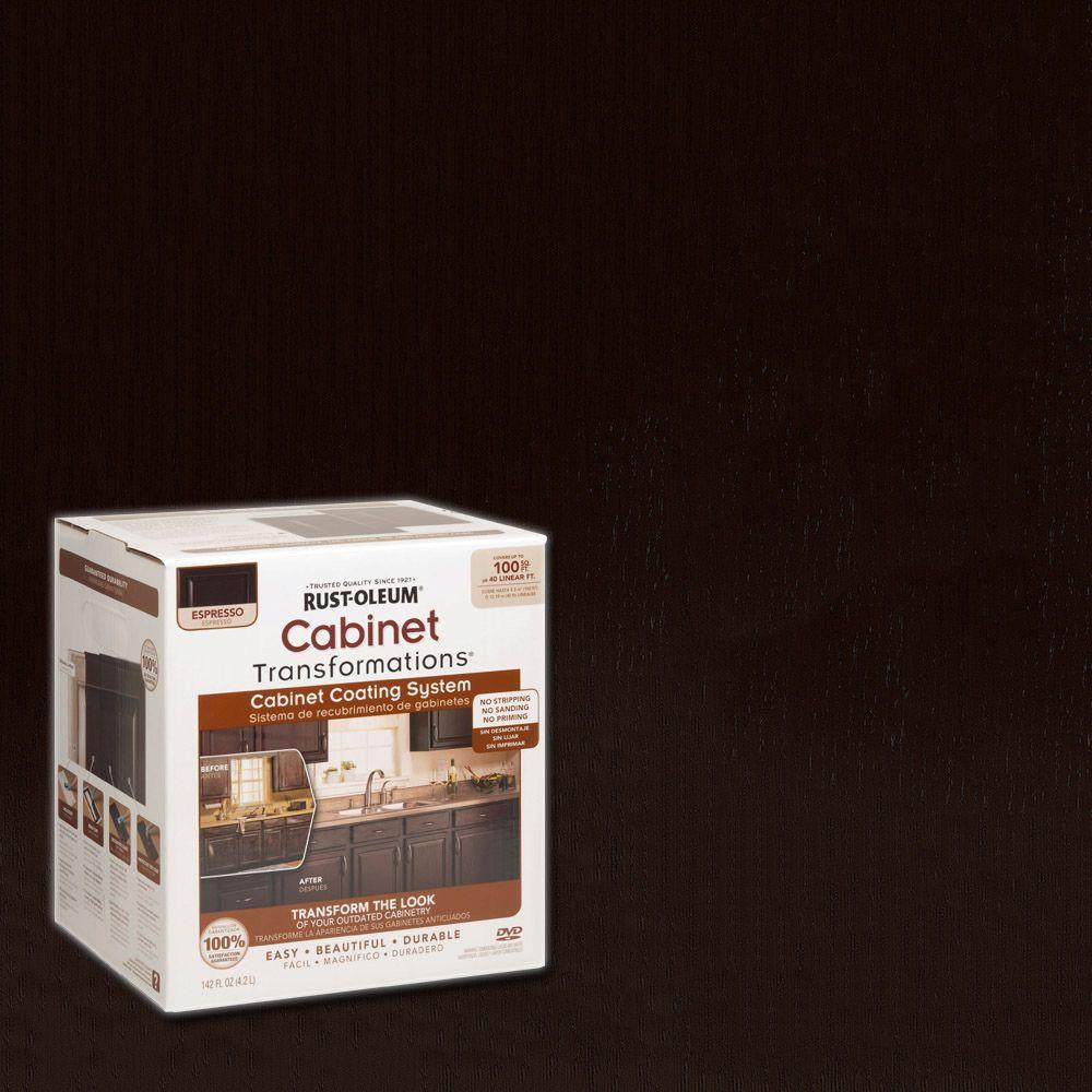 Rust Oleum Transformations 1 Qt Espresso Small Cabinet Kit 287062