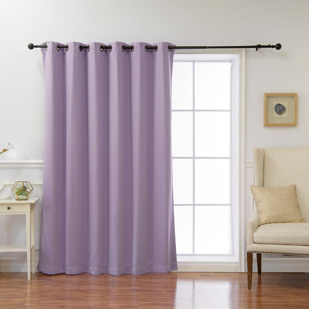Best Home Fashion Wide Basic 80 In W X 84 In L Blackout Curtain