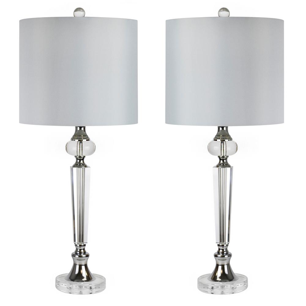 grandview gallery crystal table lamps