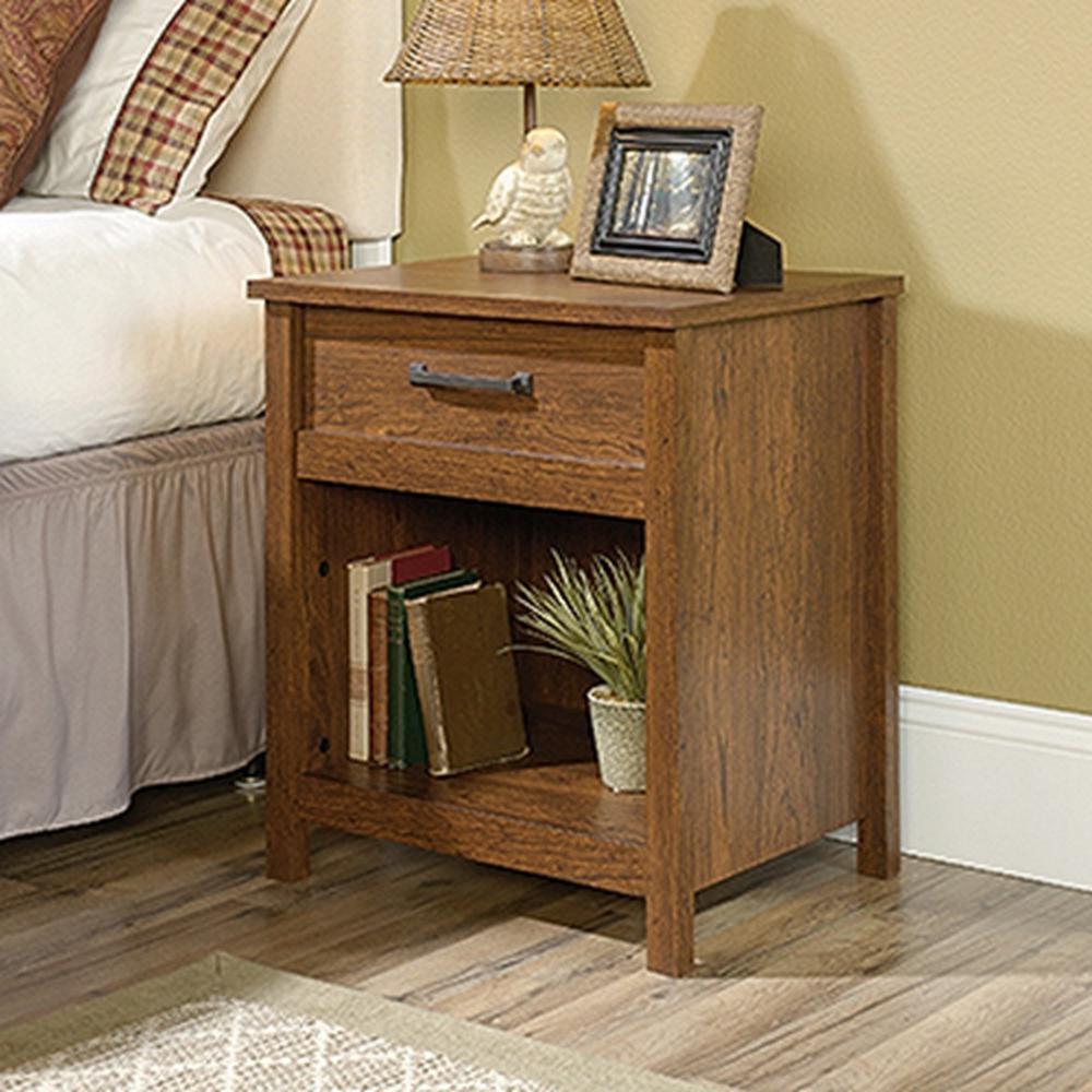 UPC 042666013673 product image for Cannery Bridge Collection 1-Drawer Night Stand in Milled Cherry | upcitemdb.com
