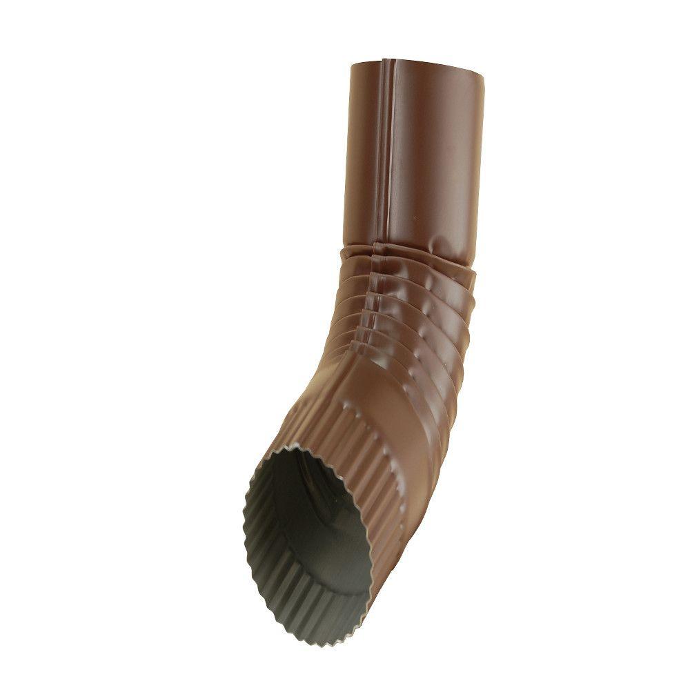 Roof Gutter Round Elbow Downspout Copper 75 Degree