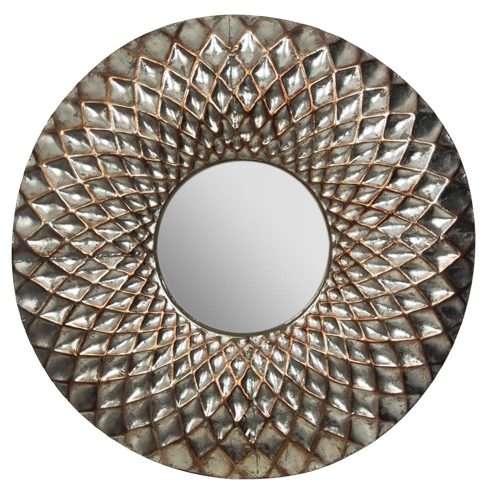 round decorative mirror