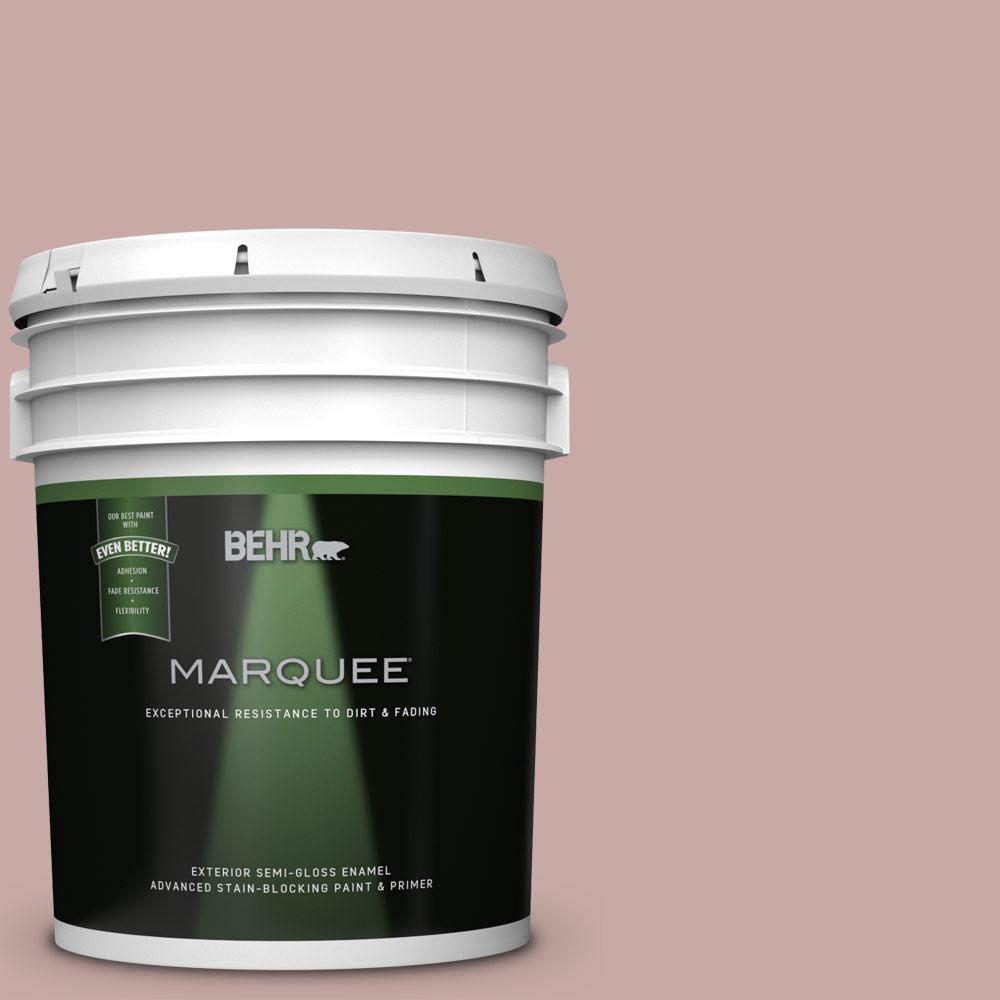 BEHR MARQUEE 5 gal. 700A3 Pottery Clay SemiGloss Enamel Exterior