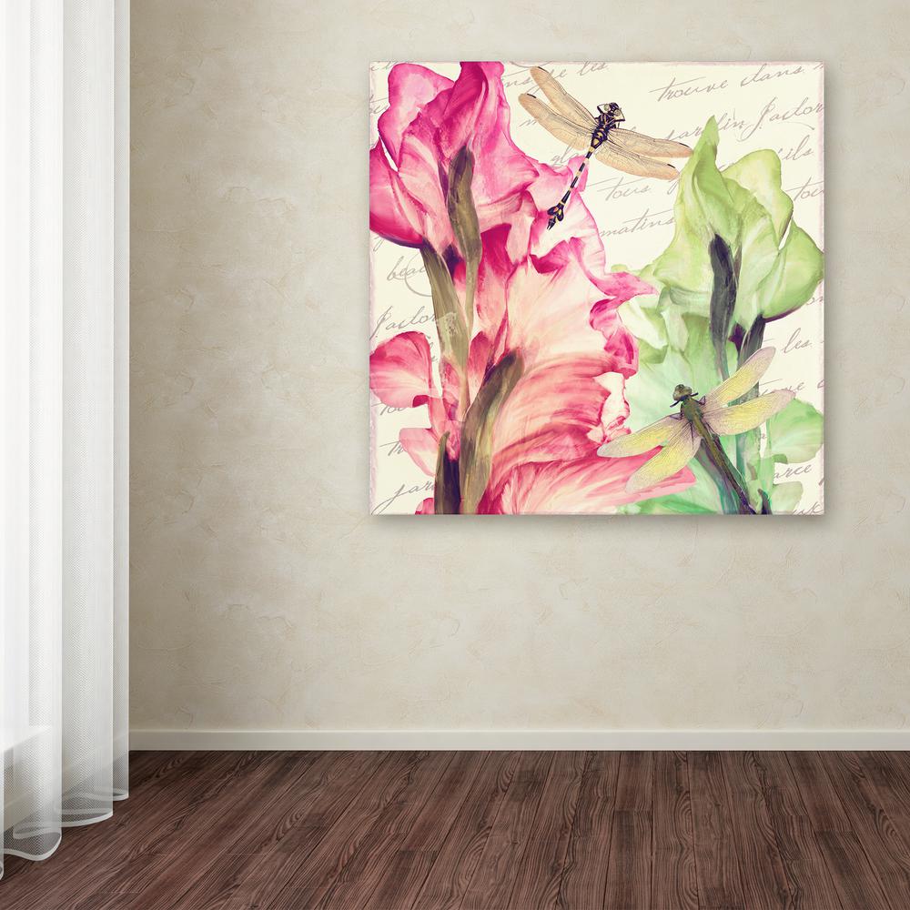 18 In X Dragonfly Morning Ii By Color Bakery Printed Canvas Wall Art