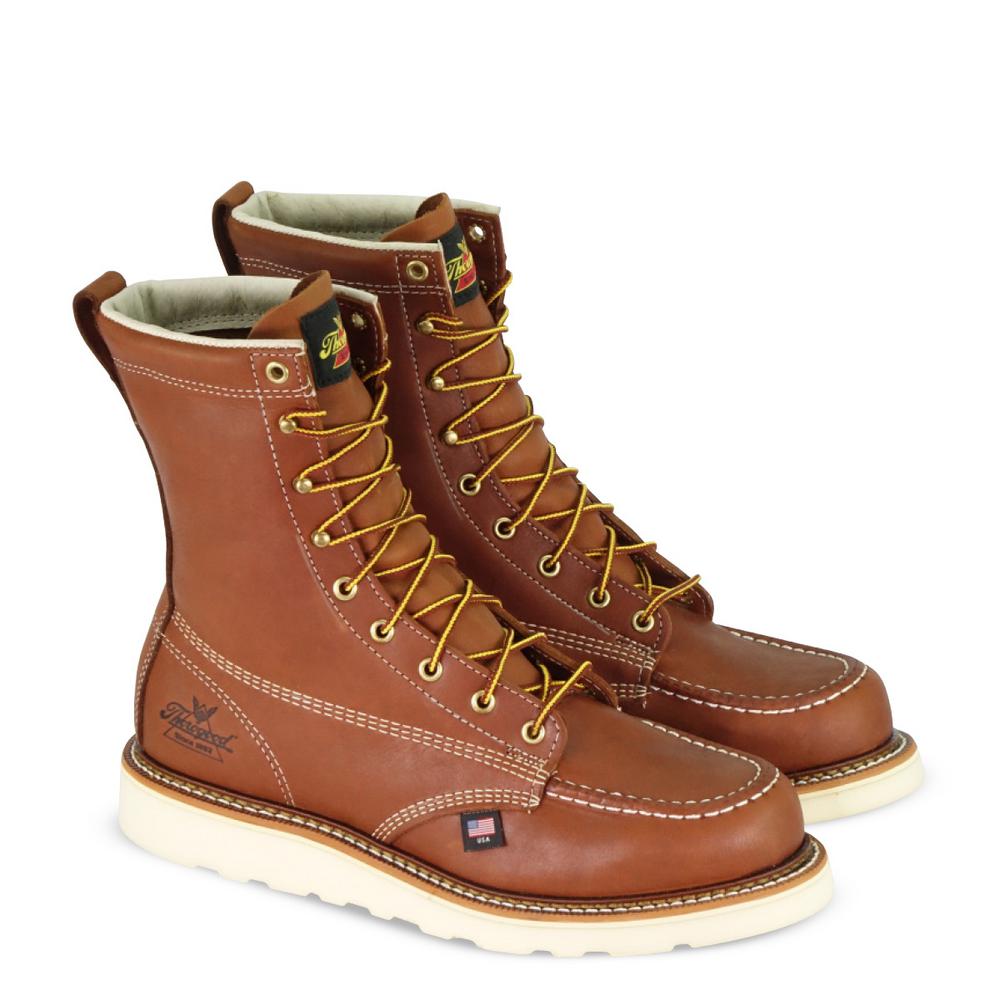 Leather Moc Safety Steel Toe 