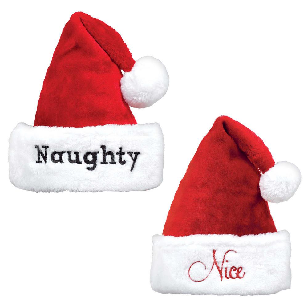 NEW SANTA HATS WITH BELLS MULTI PACKS DELUXE CHRISTMAS SANTA CAPS WITH BELL