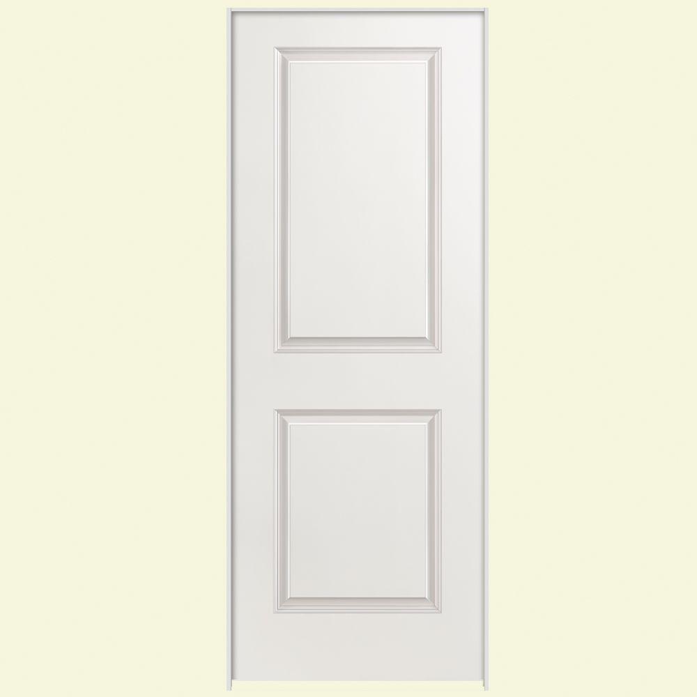 Masonite 32 In X 80 Solidoor 2 Panel Square Top Solid Core Masonite 32 In X 80 Solidoor 2 Panel Square Top Solid Core Smooth Primed Composite Single Prehung Interior Door