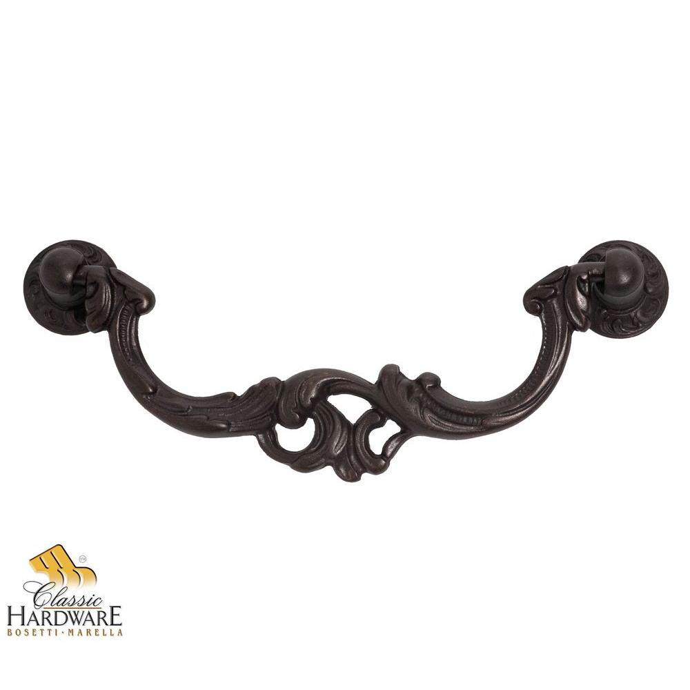 Classic Hardware Bosetti Marella Louis XV 5.04 in. OilRubbed Bronze