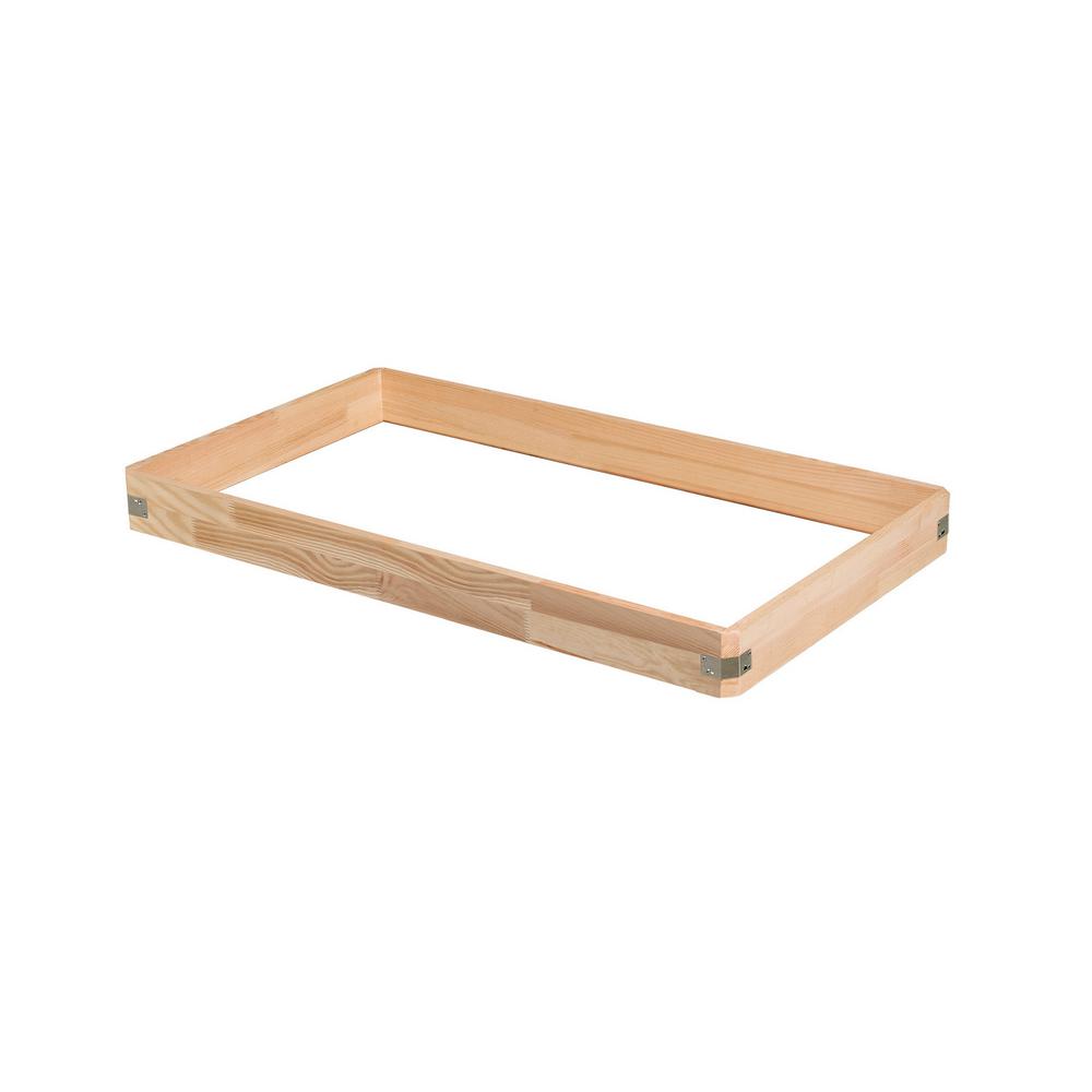Building Hardware Attic Door Ceiling Pull System Kit Pewter Oak