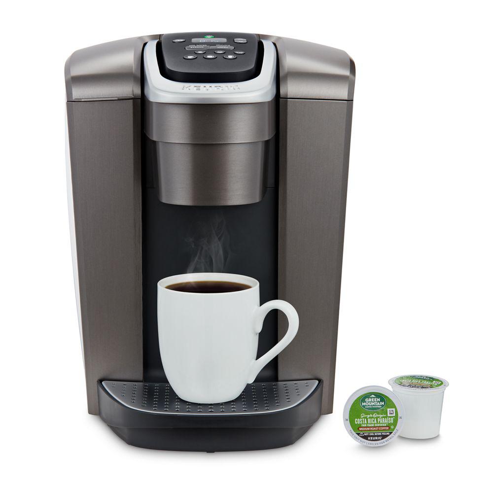 Keurig Green Mountain K-Elite Single Serve Coffee Maker Brewer Brushed ...