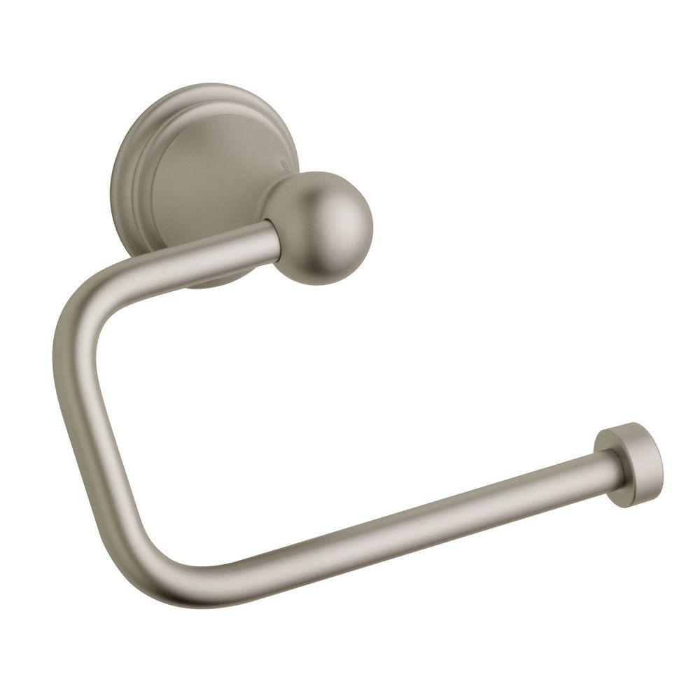 EAN 4005176813207 product image for GROHE Geneva Single Post Toilet Paper Holder in Brushed Nickel InfinityFinish | upcitemdb.com