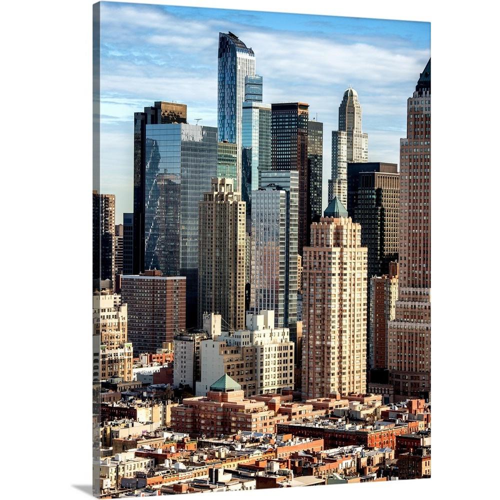 New York City Skysers By Philippe Hugonnard Canvas Wall Art