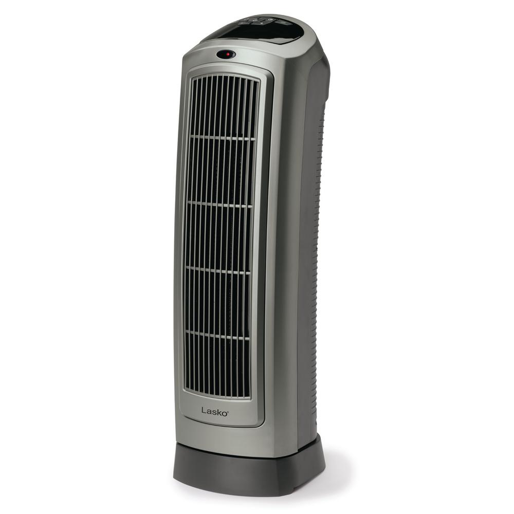 Tower Automatic Shutoff Lasko Electric Heaters Space Heaters The Home Depot