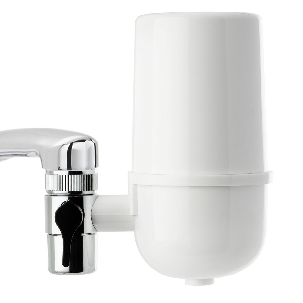 Ispring 500 Gal Faucet Mount Water Filtration System With White