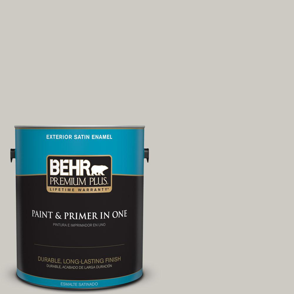 BEHR Premium Plus 1 Gal 790C 3 Dolphin Fin Satin Enamel Exterior   Dolphin Fin Behr Premium Plus Paint Colors 905001 64 300 