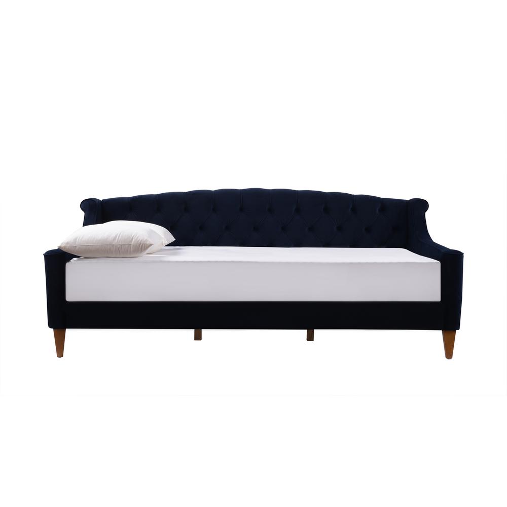 Tufted Velvet Sofa Bed Sofas Loveseats Living Room Lucy Dark Navy Blue Sofa Bed