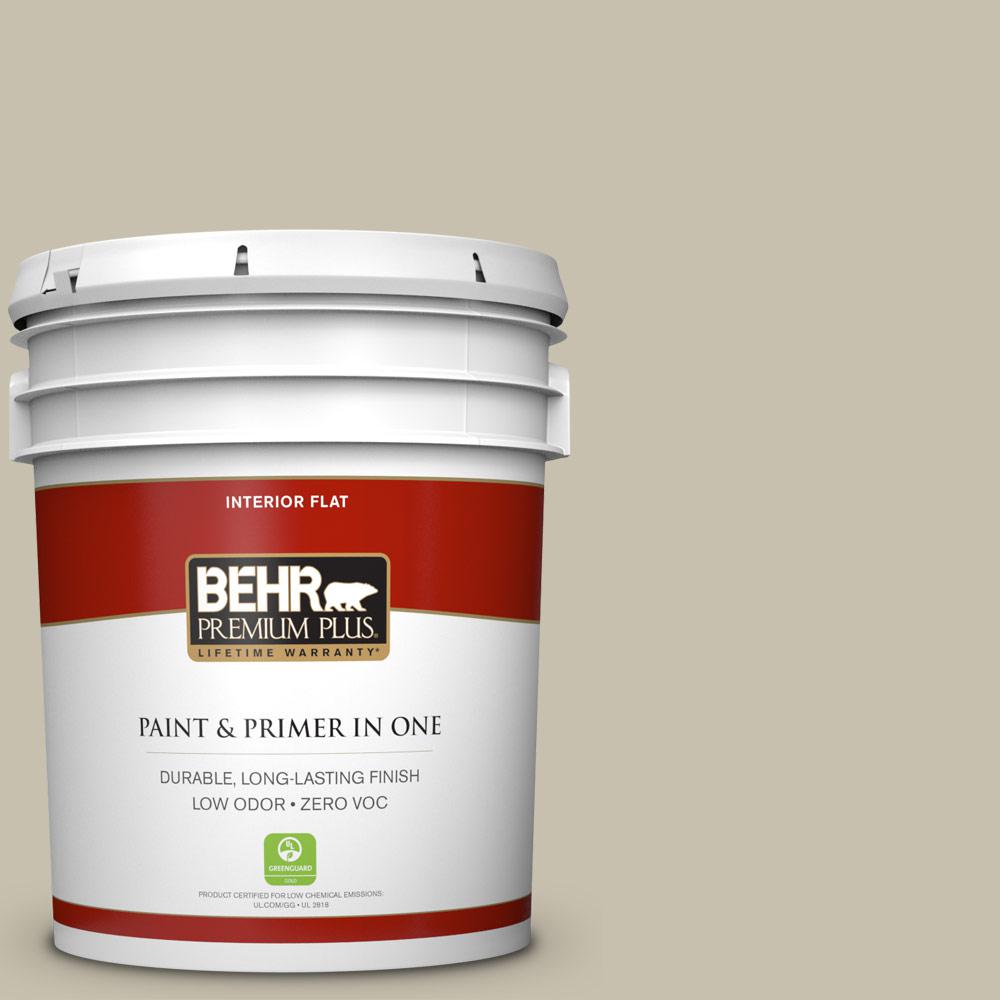 BEHR Premium Plus 5-gal. #BXC-56 Stone Creek Flat Interior ...