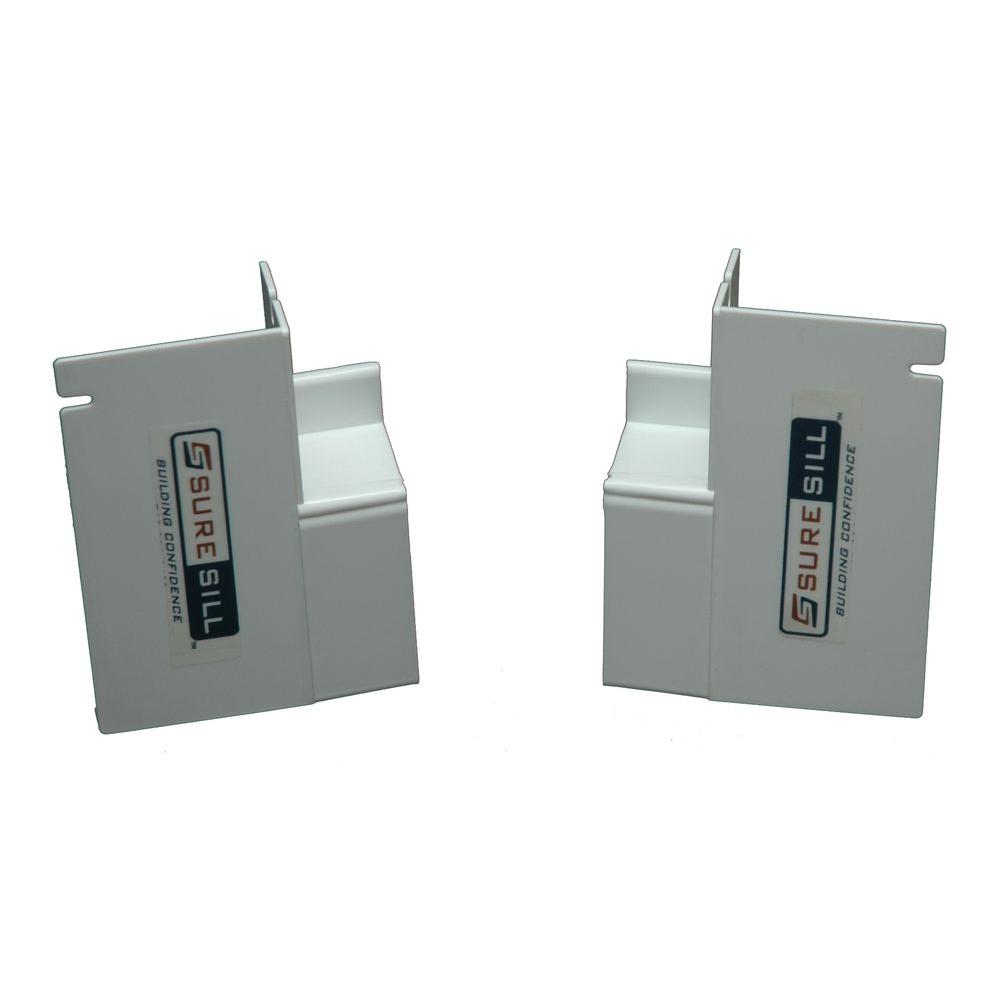 SureSill Sloped Sill Pan 11/8 in. End Cap (40Pair per