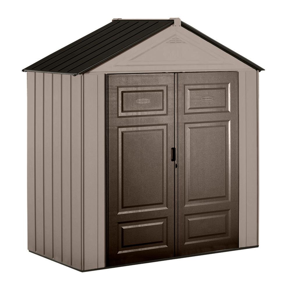 Rubbermaid Big Max Junior 3 ft. 5 in. x 7 ft. Storage Shed-2035897 