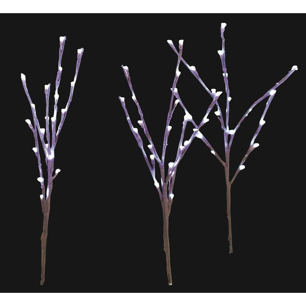 Home Accents Holiday Led Pathway Twig Lights Set Of 3 Ty168 1313 Led Pathway Twig Lights Set Of 3