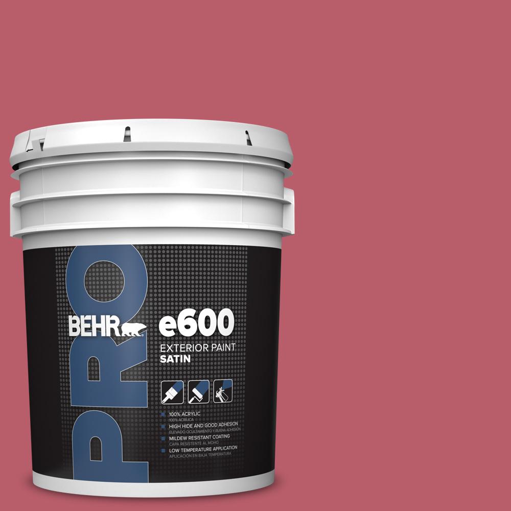 BEHR PRO 5 gal. MQ106 Sensuous Satin Exterior Paint BEHR PRO 5 gal. MQ106 Sensuous Satin Exterior Paint