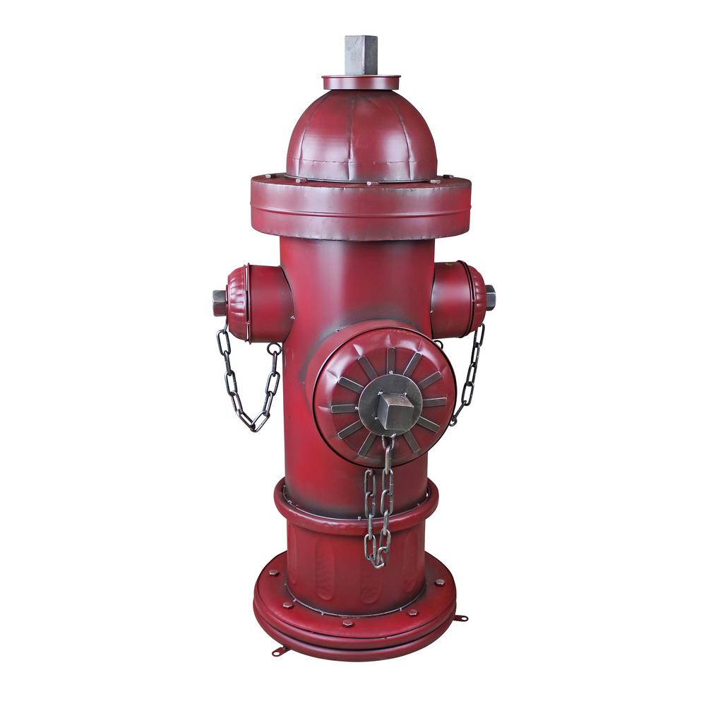 Design Toscano 41 5 In H Vintage Metal Fire Hydrant Grand Garden