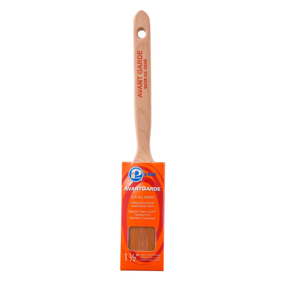 Premier Avant Garde 1 2 In Flat Sash Semi Oval Paint Brush 6 Flat Sash Semi Oval Paint