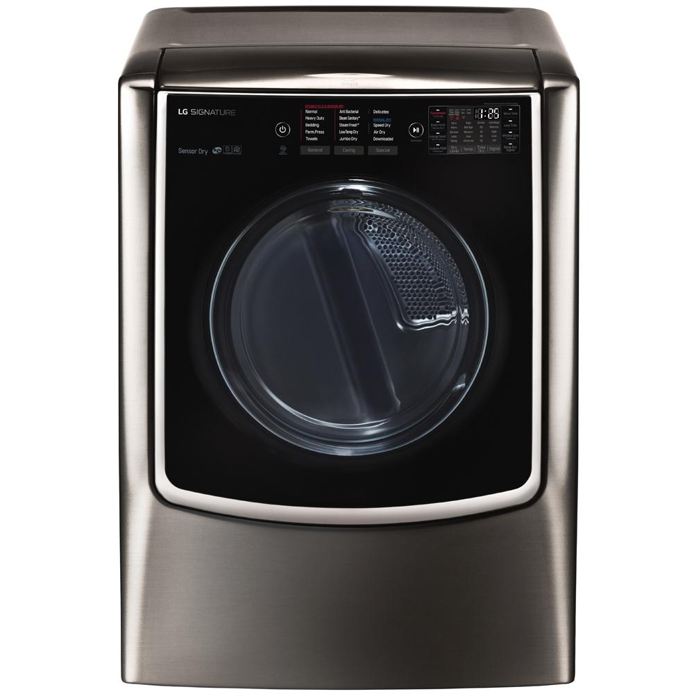 LG SIGNATURE 9.0 cu. ft. Smart Gas Dryer with Turbo Steam and WiFi