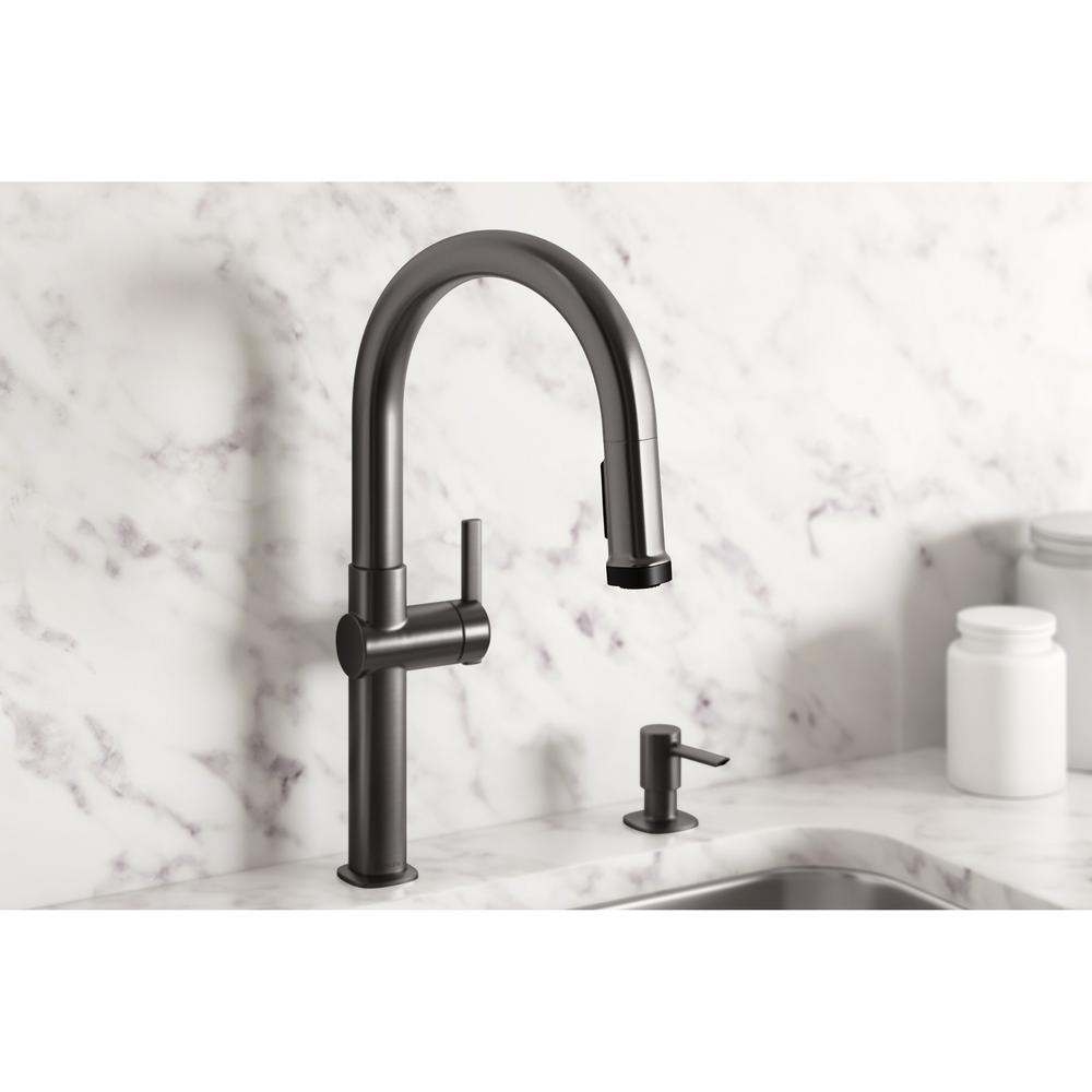 Black Stainless Kitchen Faucets Kitchen The Home Depot