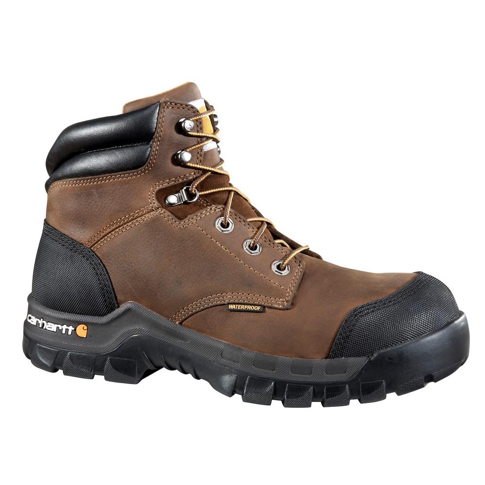 composite toe lace up work boots