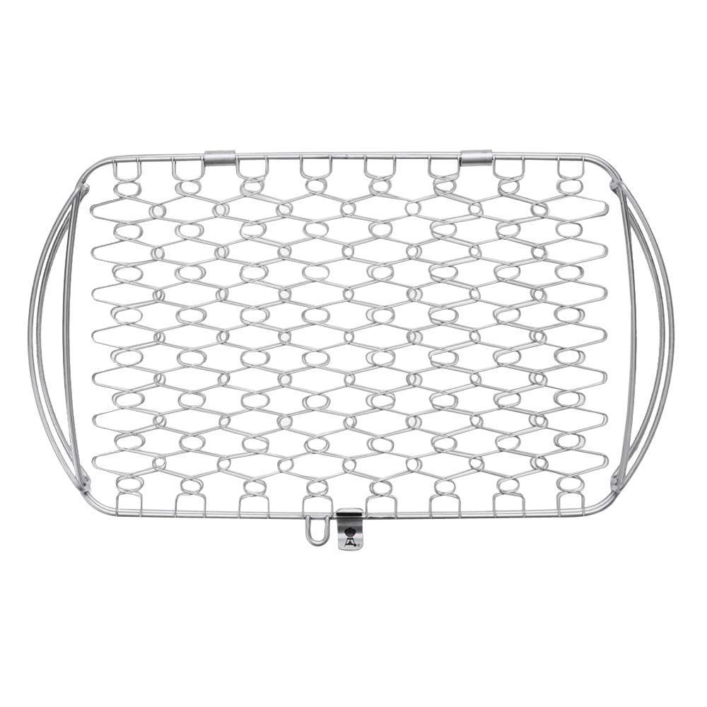 Weber Large Stainless Steel Fish Basket6471 The Home Depot