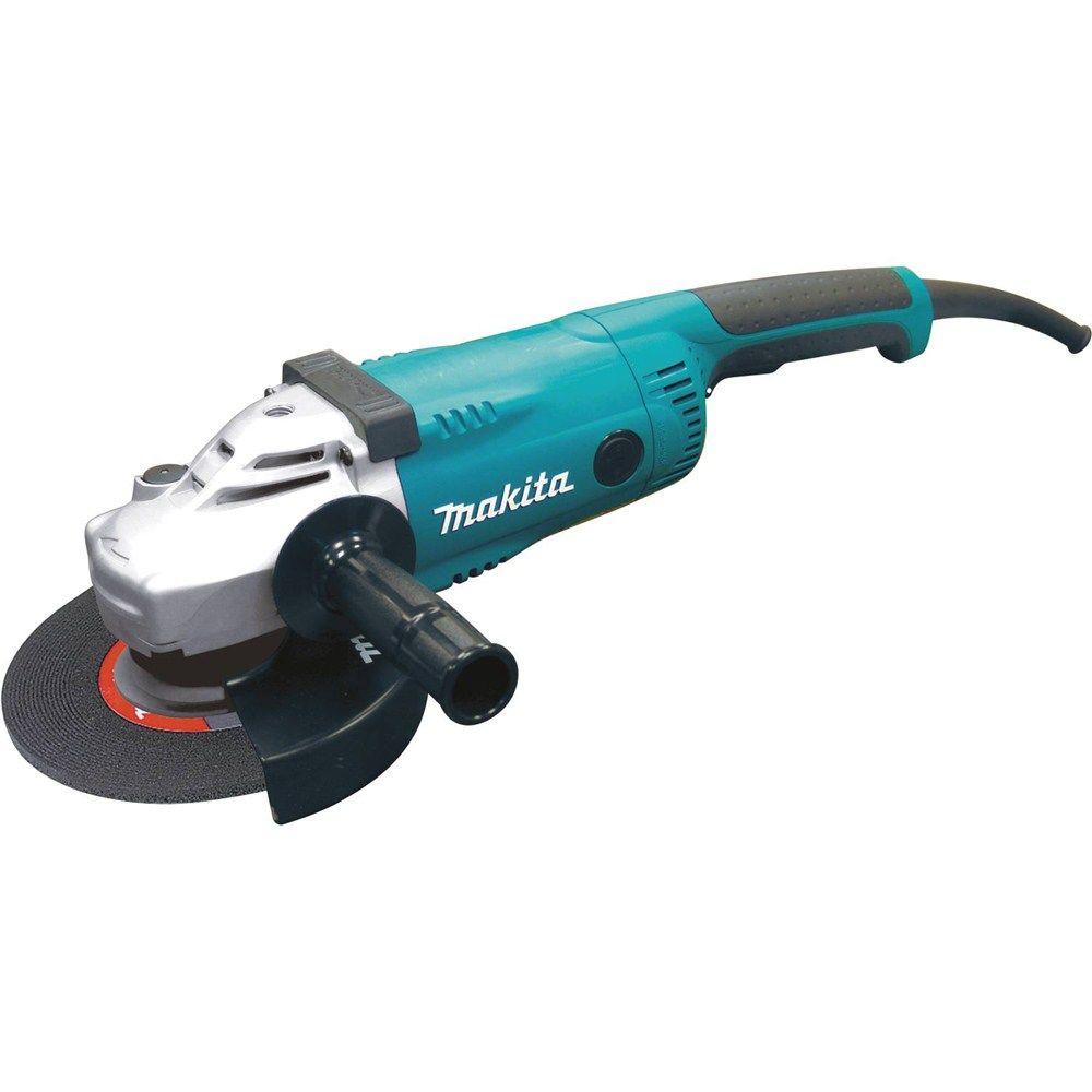 Makita 15 Amp 7 In Corded Angle Grinder With Grinding Wheel Side Handle And Wheel Guard Ga7021 The Home Depot