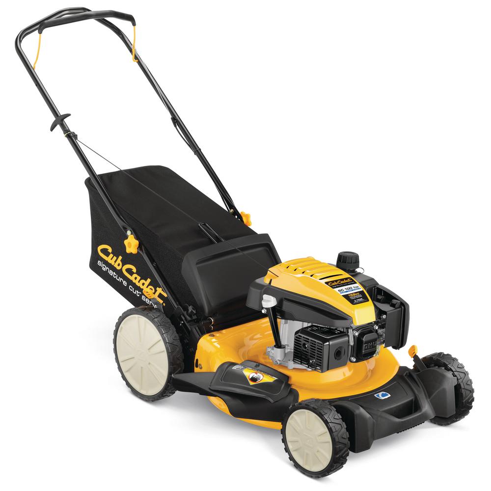 Cub Cadet 21 inch 159 cc 3-in-1 High Rear Wheel Gas Walk-Behind Push Mower by Cub Cadet
