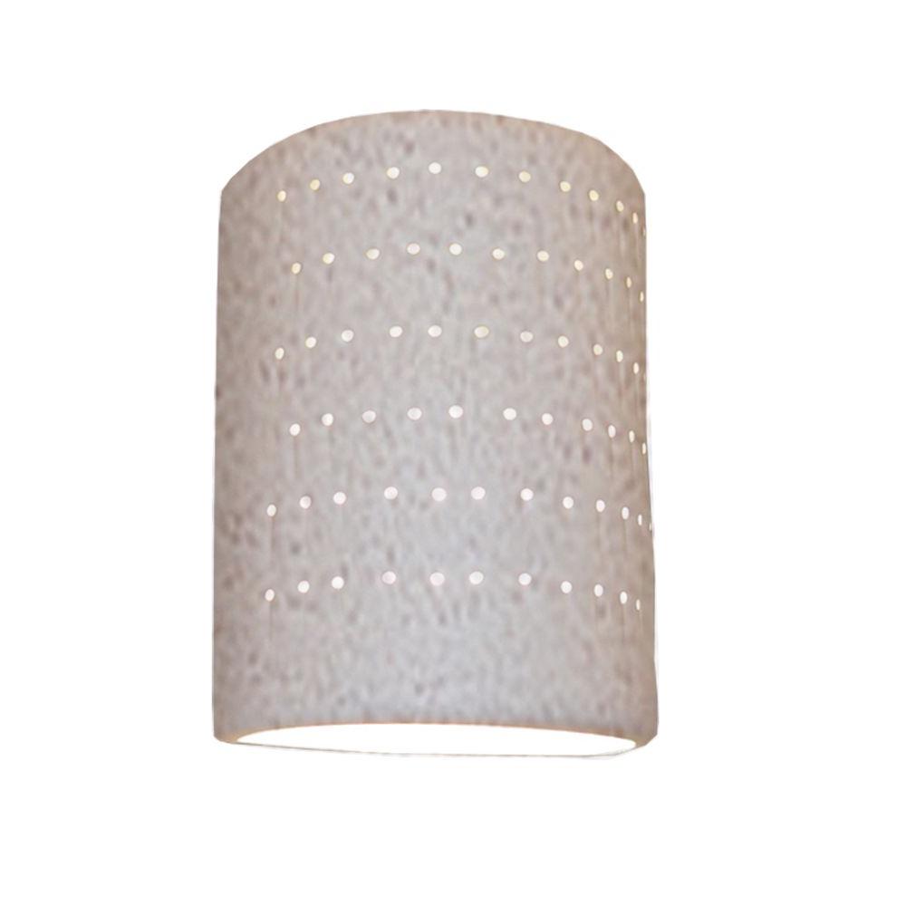 Incandescent Outdoor Sconces 1 Ul Listed Lighting Windmill Textured Bisque Ceramic Outdoor Wall Sconce