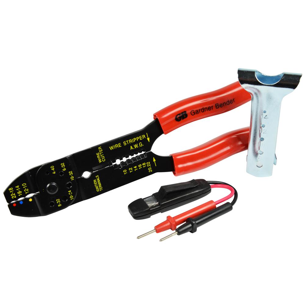 Gardner Bender Tool and Tester Set (3Piece)GK4 The Home Depot