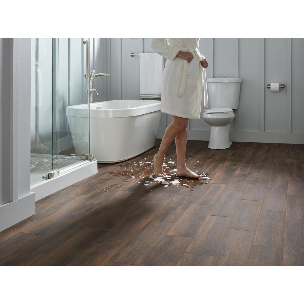Lifeproof Autumn Wood 6 In X 24 In Porcelain Floor And Wall Tile 14 55 Sq Ft Case Lp32624hd1pr The Home Depot