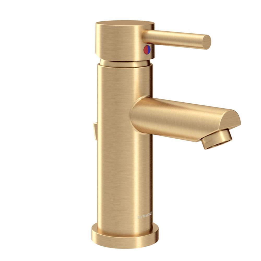 Symmons Dia Single Hole SingleHandle Bathroom Faucet with Drain