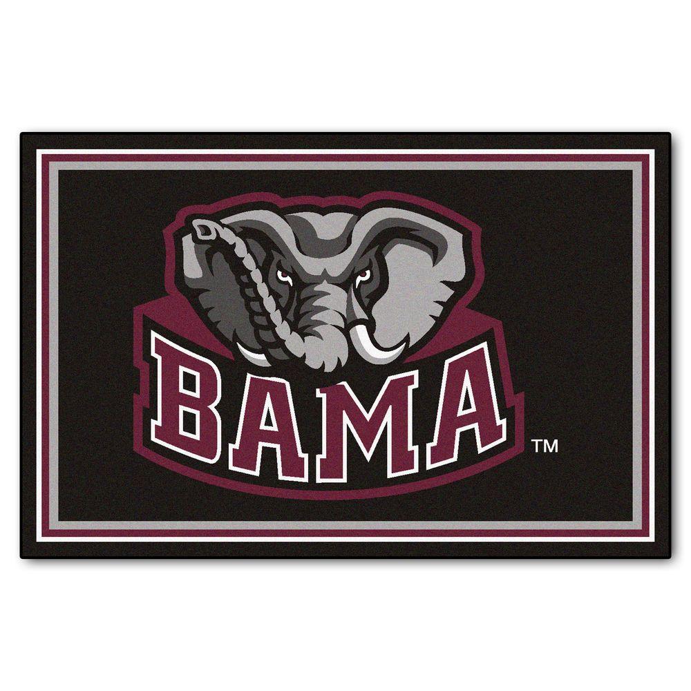 Fanmats University Of Alabama 5 Ft X 8 Area Rug