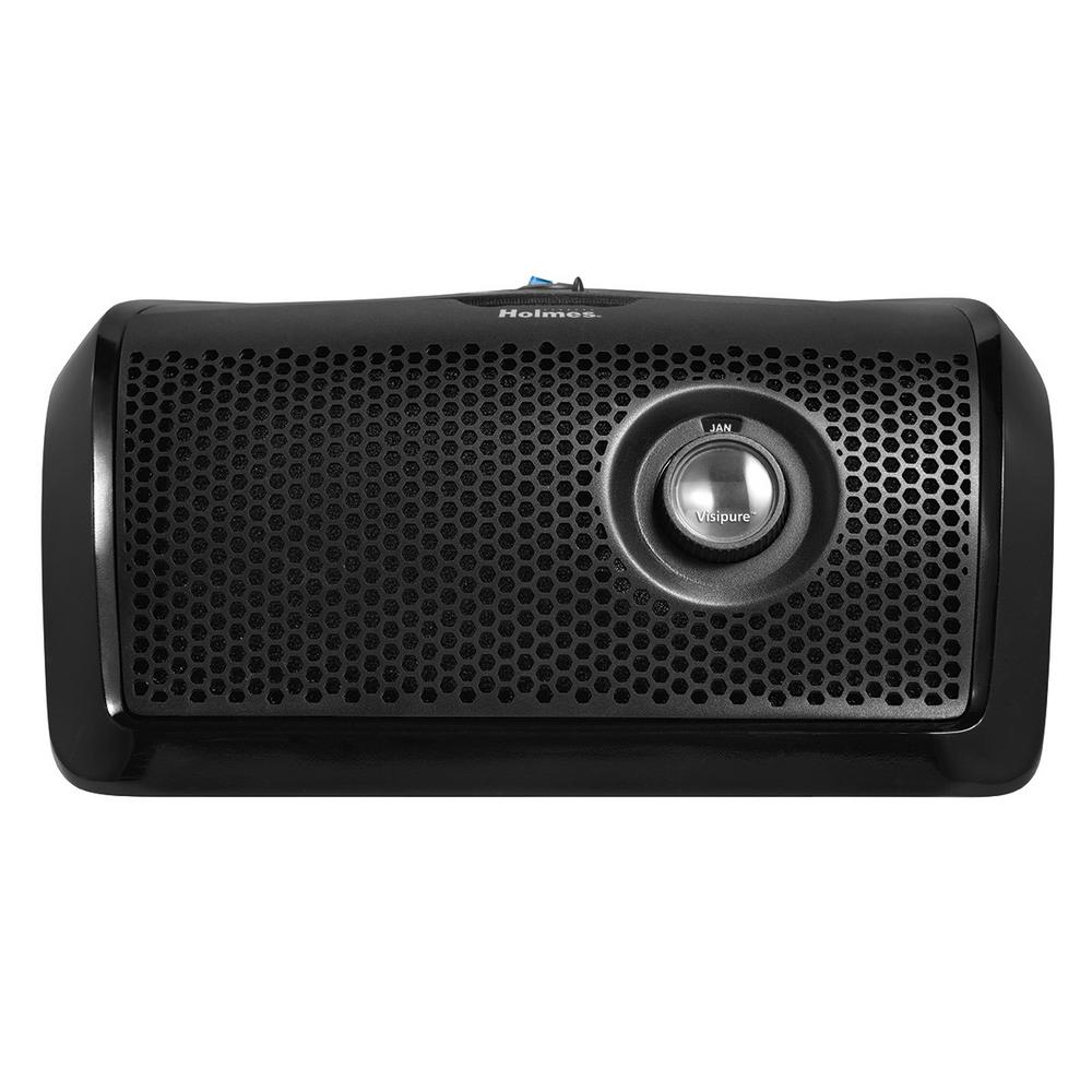 UPC 048894048418 product image for Holmes Desktop Air Purifier with Visipure Filter Viewing Window, Black | upcitemdb.com