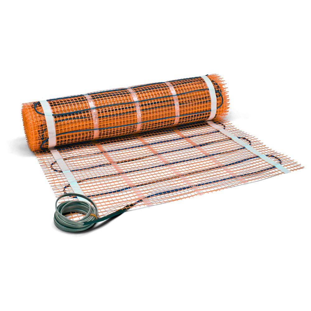 electric radiant floor heating mats