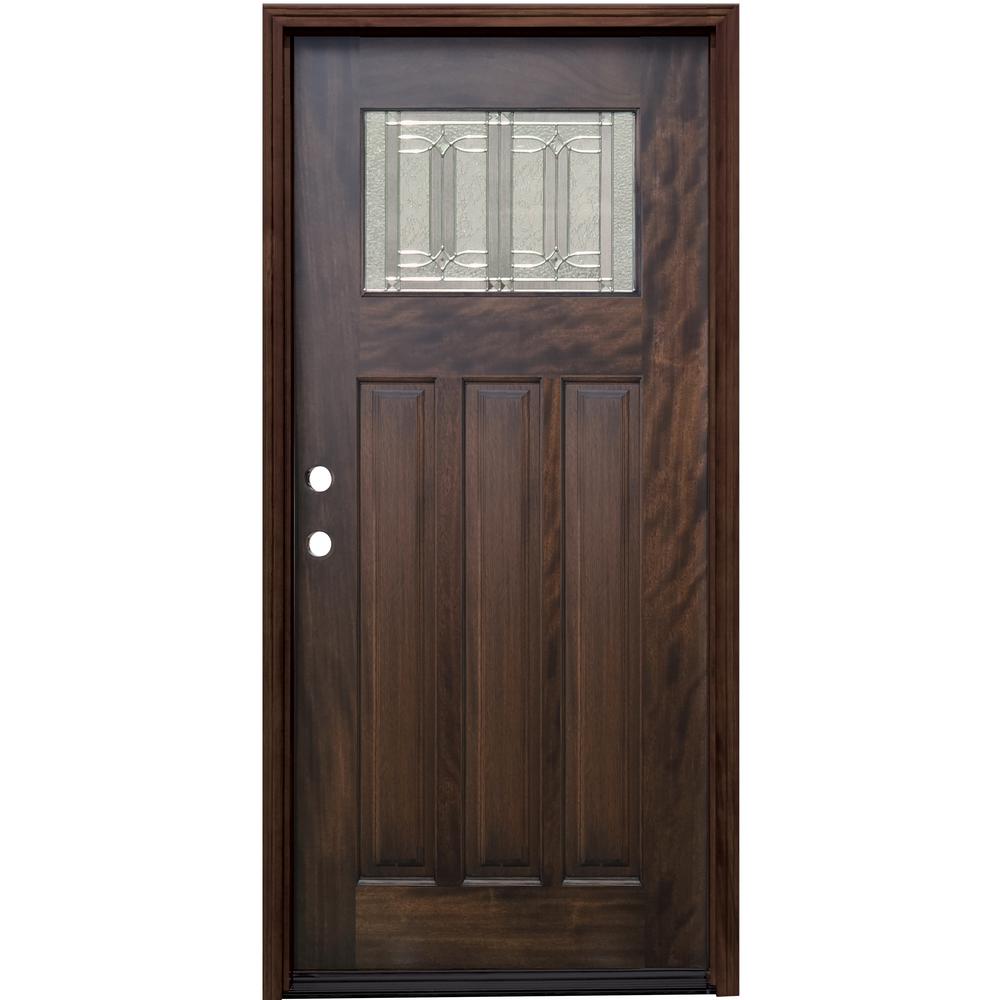 decorative glass entry doors