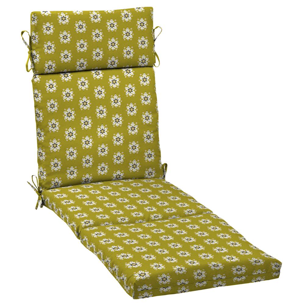 Yellow Chaise Lounge Cushions Outdoor The Home Depot Yellow Chaise Lounge Cushions