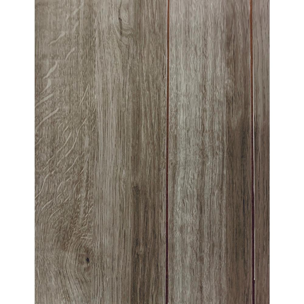 Unbranded 1/8 in. x 48 in. x 96 in. Ashwood Random Grooved Wall Panel