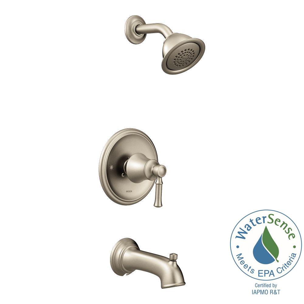 MOEN Dartmoor WaterSense Posi-Temp 1-Handle Wall-Mount Tub and ... MOEN Dartmoor WaterSense Posi-Temp 1-Handle Wall-Mount Tub and ...