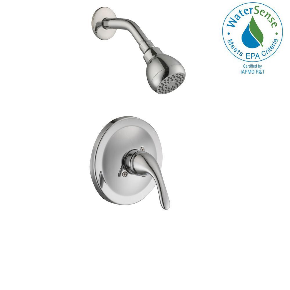 Glacier Bay Builders Single Handle 1 Spray Pressure Balance Shower