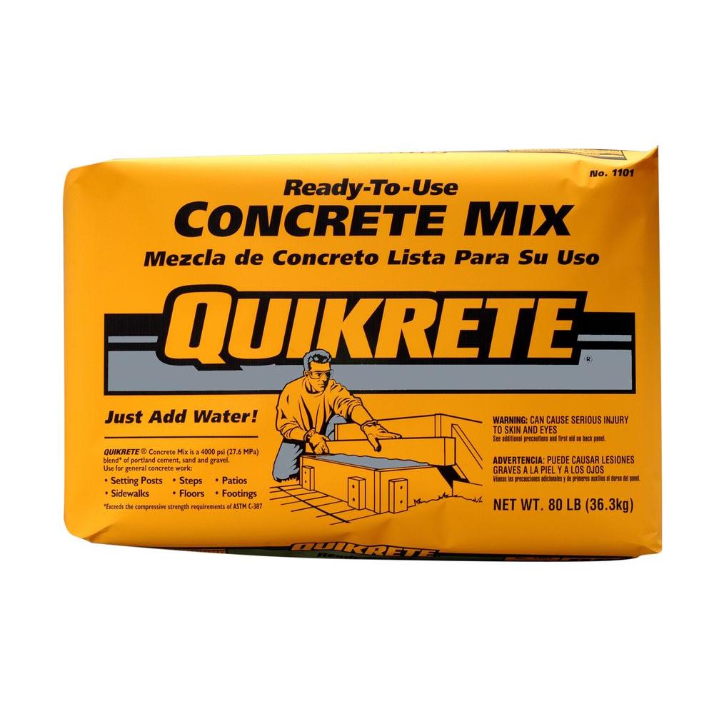 Quikrete 80 lb. Concrete Mix-110180 