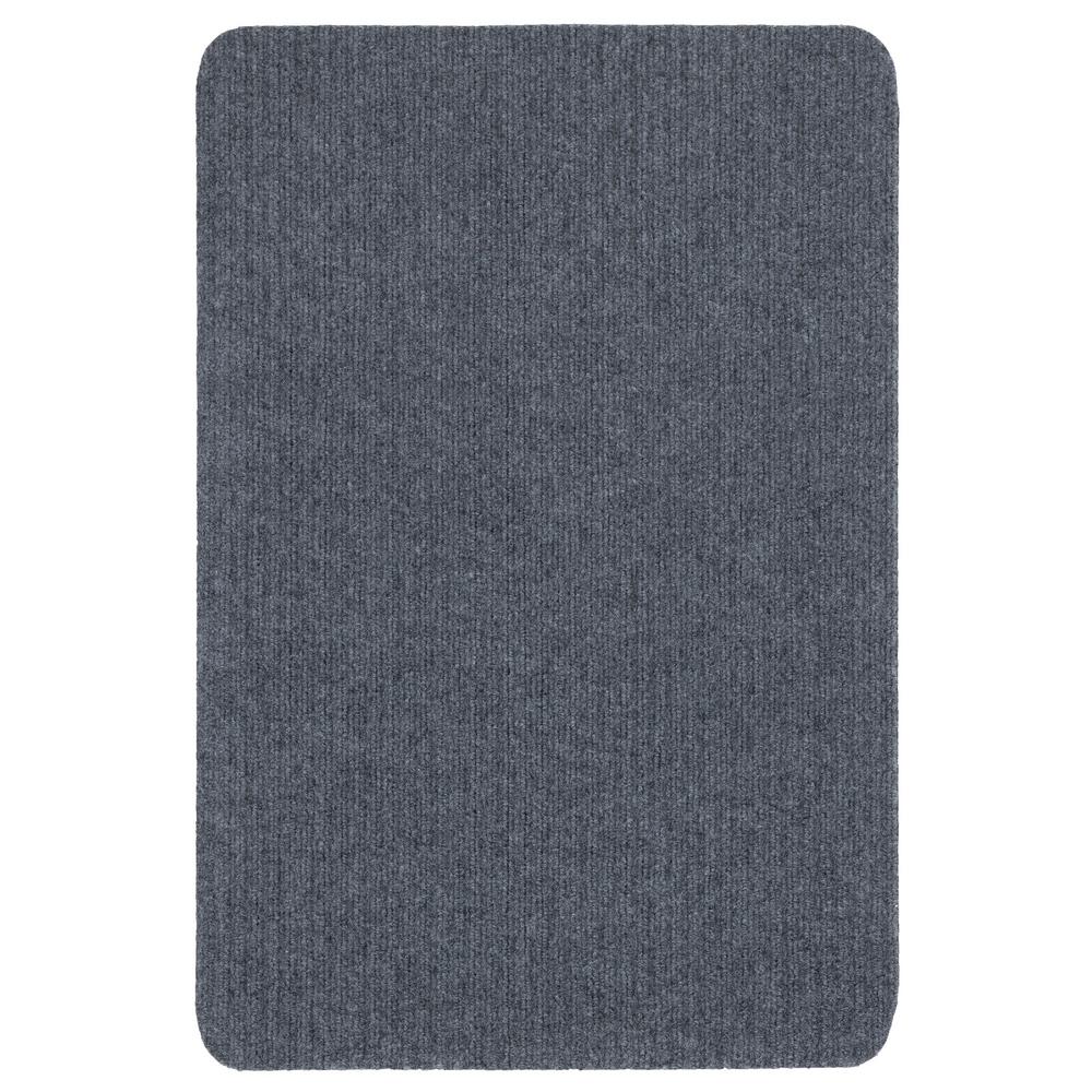Ottomanson Lifesaver Collection Light Gray 2 Ft X 3 Ft Utility