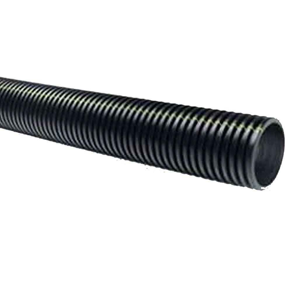 4 in. x 10 ft. Corrugated HDPE Drain Pipe Solid with BellEnd4540010